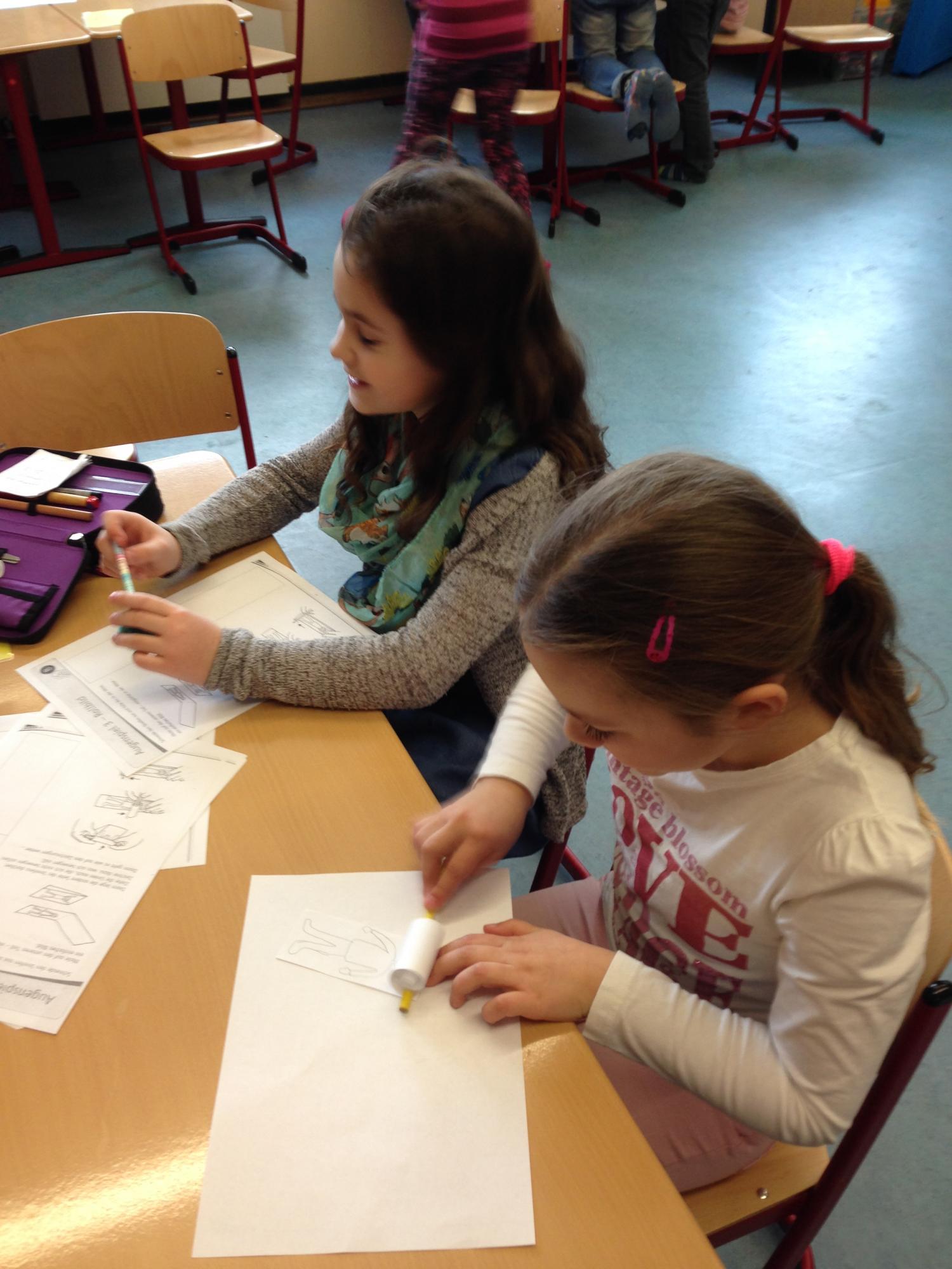  Grundschule Maienbeeck - Optische Täuschungen Bildidee 