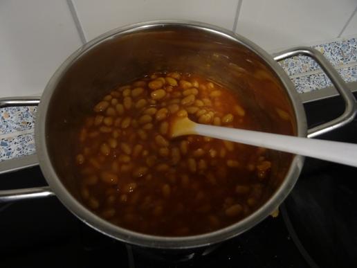 Baked beans probieren....das war für viele Kinder eine große Herausforderung!